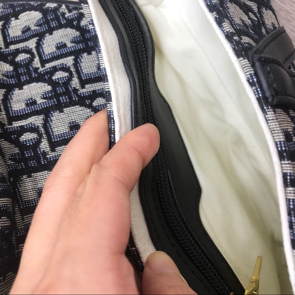 [SOLD] DIOR Saddle Bag Navy 💕💕 - Picture 9 of 9